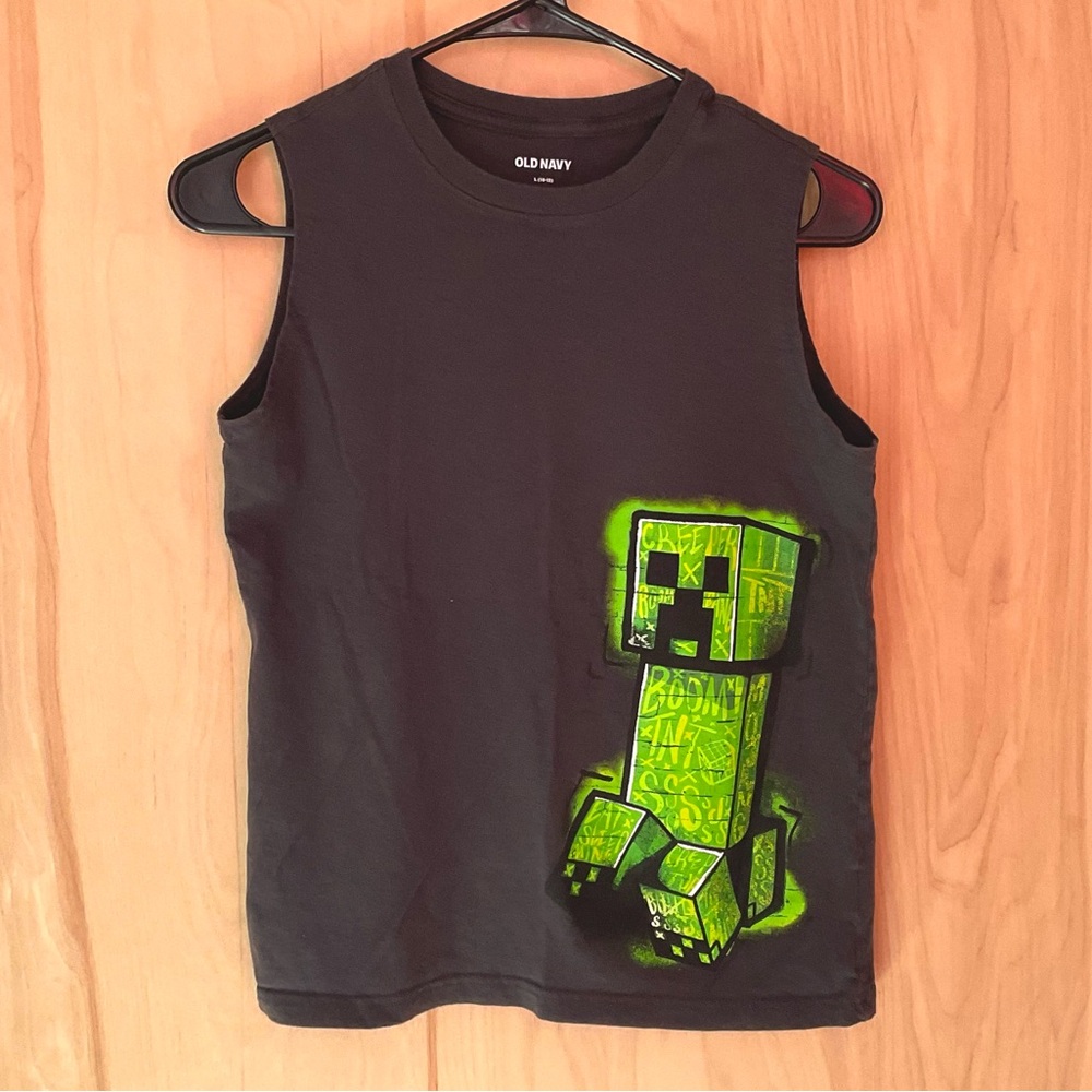 Old Navy Minecraft Tank Top - EUC